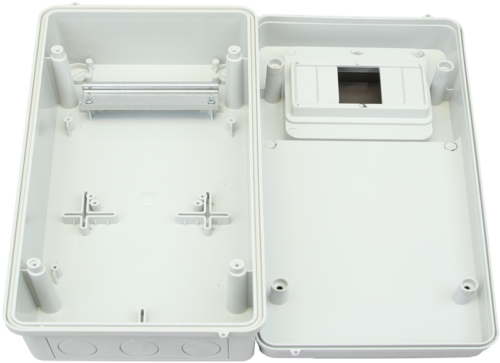 Pusta rozdzielnica przemysłowa, ABS 6 mod H×W×D=350×170×105mm IP55 TDB351710 TRACON