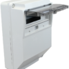 Pusta rozdzielnica przemysłowaz szyną montażową, ABS 12mod H×W×D=400×260×130mm IP65 TDB362613 TRACON