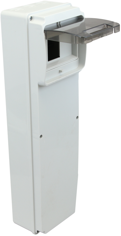 Pusta rozdzielnica przemysłowa, ABS 6 mod H×W×D=460×130×105mm IP55 TDB461377 TRACON