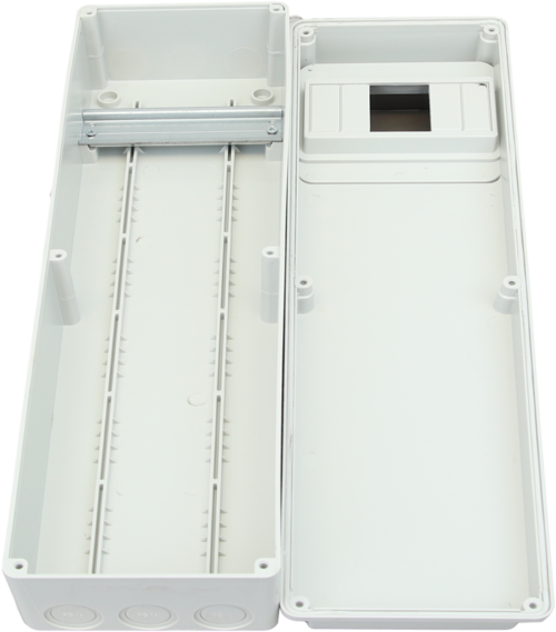 Pusta rozdzielnica przemysłowa, ABS 6 mod H×W×D=460×130×105mm IP55 TDB461377 TRACON