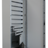 TGEFM8021040M-2 Modułowa rozdzielnica, metalowe drzwi, szyny DIN-RAIL W×L×H=800×2100×400/324M (9×36) + szer.lap 1×150 1×200 IP54 TGEFM8021040M TRACON