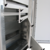 TGEFM8021040M-3 Modułowa rozdzielnica, metalowe drzwi, szyny DIN-RAIL W×L×H=800×2100×400/324M (9×36) + szer.lap 1×150 1×200 IP54 TGEFM8021040M TRACON