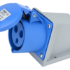TICS-123-1 Gniazdo przemysłowe natynkowe 32A 250V 2P+E TICS-123 TRACON