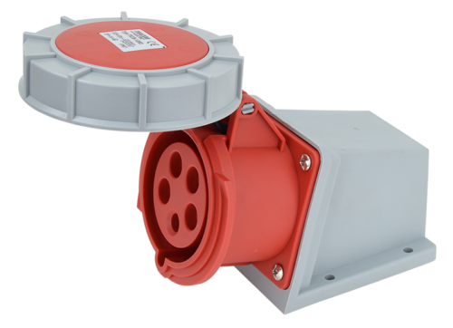 TICS-1252-1 Gniazdo przemysłowe natynkowe 32A 400V 3P+N+E TICS-1252 TRACON