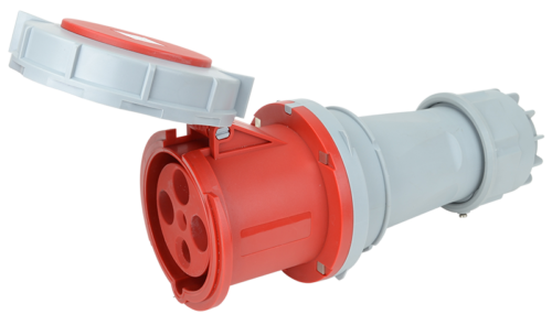 TICS-244-1 Gniazdo przemysłowe, ze zwiększoną ochroną 125A 400V 3P+E TICS-244 TRACON