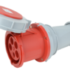 TICS-245-1 Gniazdo przemysłowe, ze zwiększoną ochroną 125A 400V 3P+N+E TICS-245 TRACON