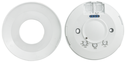 Sufitowy, natynkowy czujnik ruchu, na podczerwień, biały 220-240 VAC 16 m 360° TMB-05H TRACON