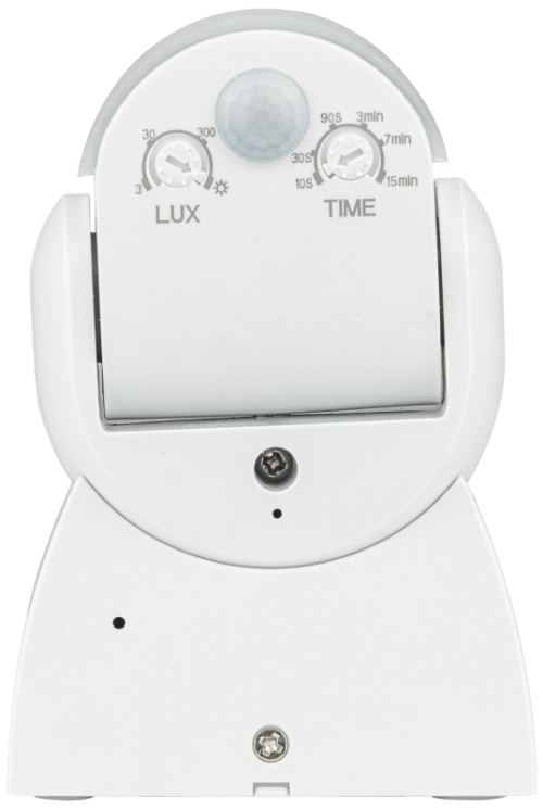 Czujnik ruchu na podczerwień, naścienny, biały 220-240 VAC 12 m 360° TMB-115X TRACON