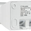 Czujnik ruchu na podczerwień, naścienny, biały 220-240 VAC 12 m 360° TMB-115X TRACON