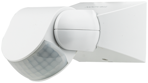 Czujnik ruchu na podczerwień, naścienny, biały 220-240 VAC 12 m 360° TMB-115X TRACON