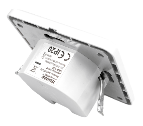 Czujnik ruchu, podtynkowy, krótkodystansowy 230V 50Hz 180° TMB-126 TRACON