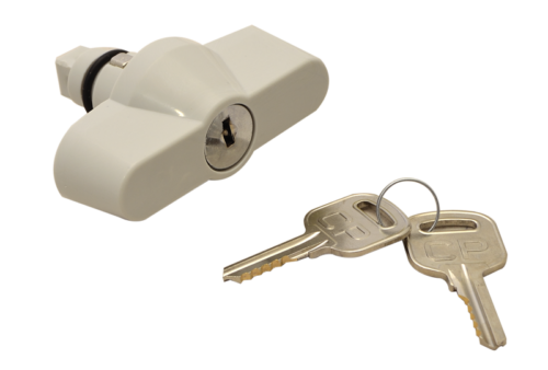 Zamek bezpieczeństwa do szaf TME 180° key removable in both positions TME-ZM TRACON
