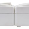 Natynkowy wyłącznik jednobiegunowy+gniazdo schuko, pionowy 16A/250VAC IP44(101) TR-PH03V TRACON