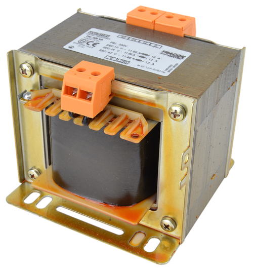 Zwykły transformator jednofazowyTVTR-500-C