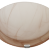 Lampa ścienna UFO półokrągła szklana beżowaUFO-F-B