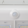 Solarna oprawa ścienna LEDz czujnikiem ruchu, biała 6.8 W 4000 K 800 lm LSLBW7W TRACON