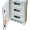 Rozdzielnica plastikowa maskowana, drzwi przeźroczyste 3x22mod HxWxD=600x500x220mm IP65 TME605022MT TRACON